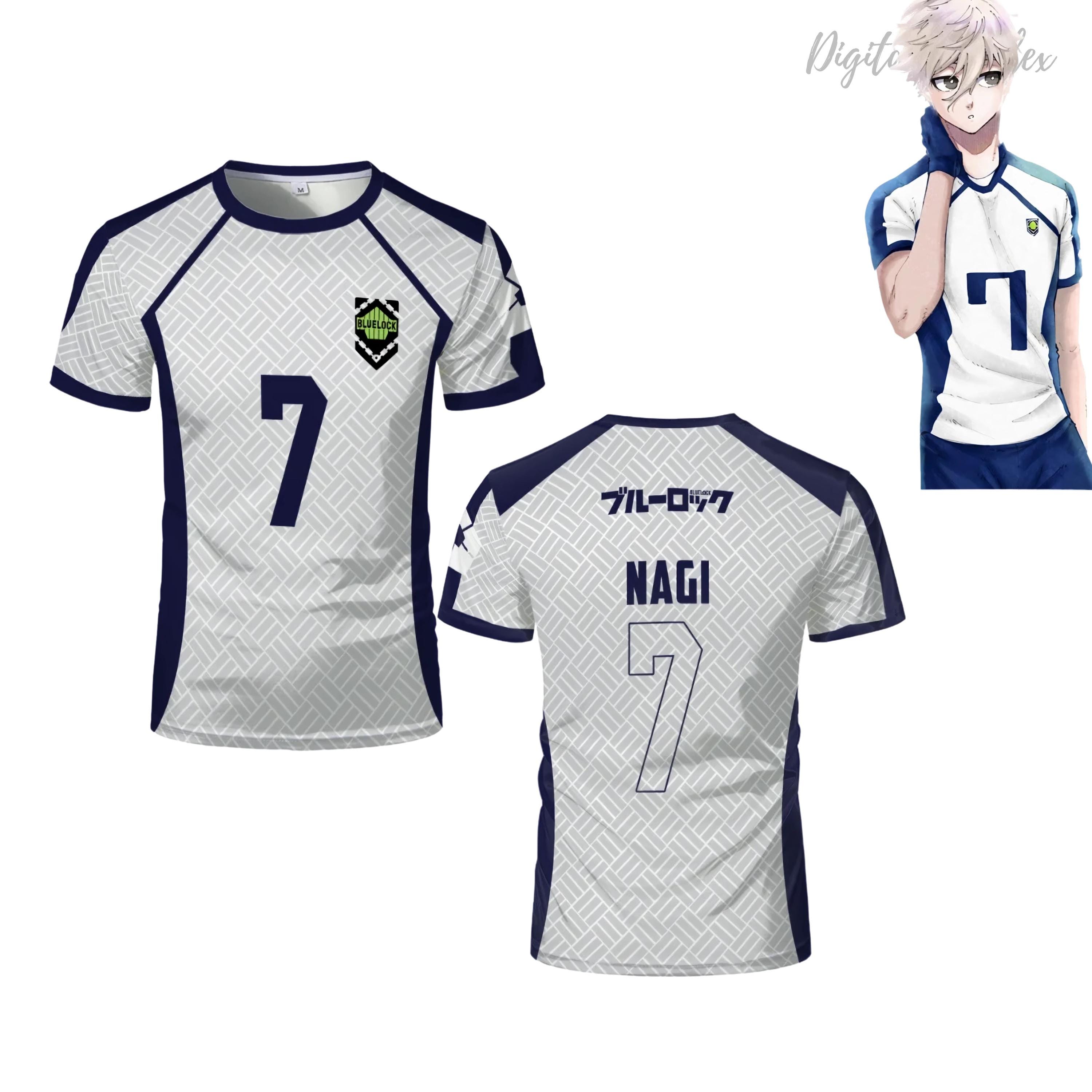 Anime Merchandise For Women - Janpanese Anime Jersey Nagi Seishiro Niko