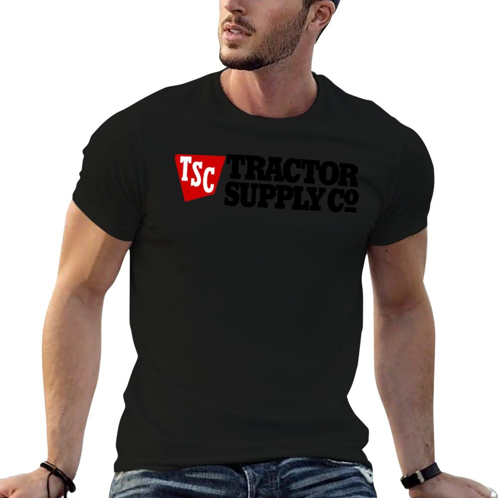 Anime Merchandise China - Tractor Supply TSC Logo Merchandise T-Shirt