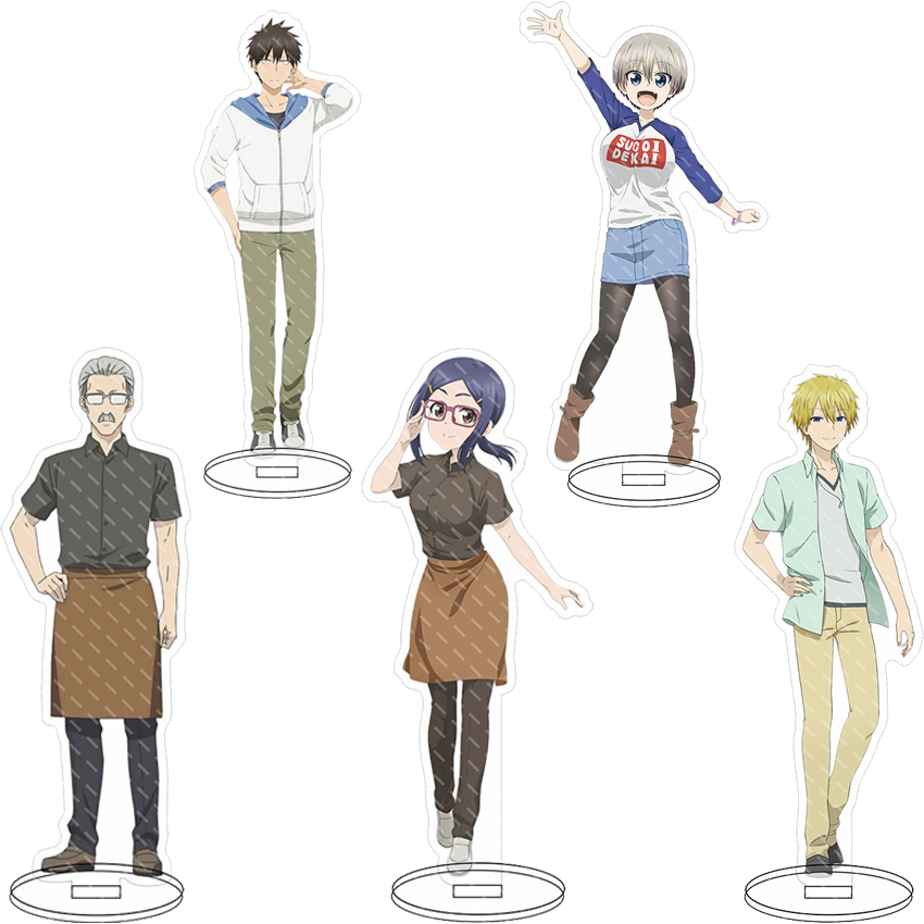 16CM Anime Acrylic Stand Uzaki - Anime Merchandise Collection 评论和价格