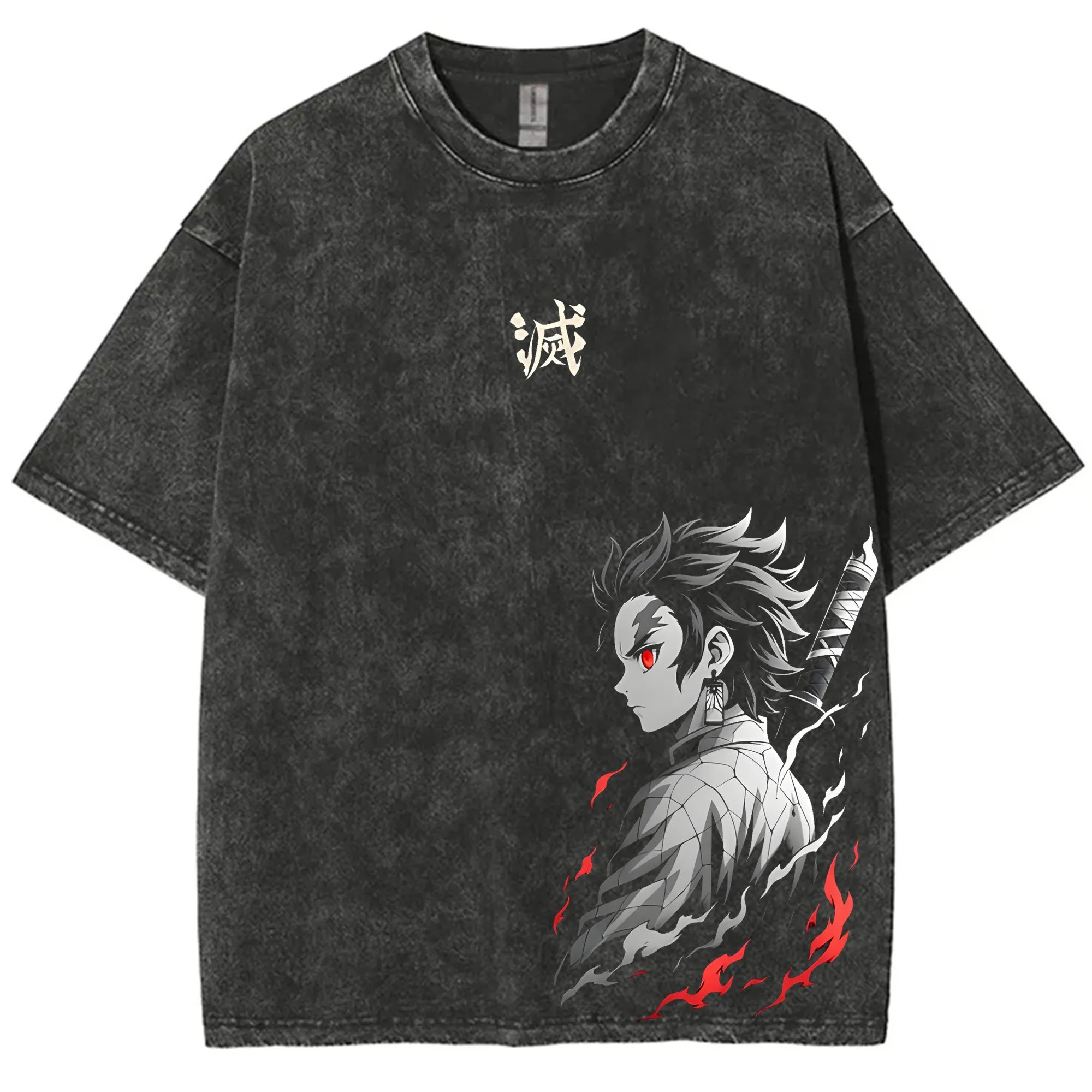 Streetwear Demon Slayer Vintag - Anime Merchandise For Women 评论和价格