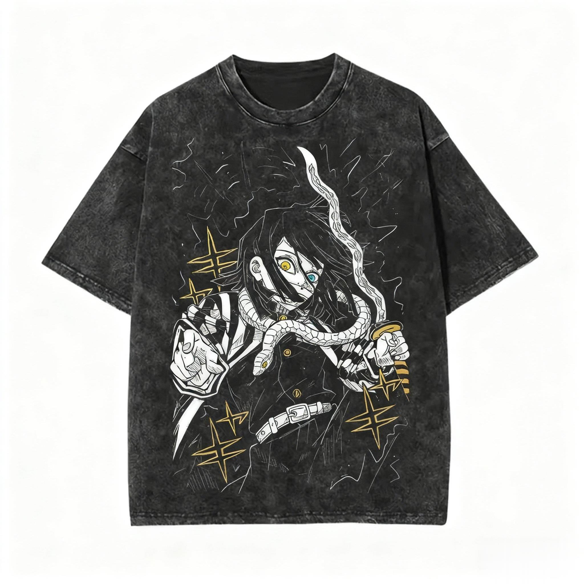 Streetwear Demon Slayer Vintag - Anime Merchandise For Women 评论和价格