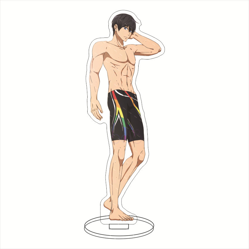 16CM Anime Acrylic Figure Free - Anime Merchandise Collection 评论和价格