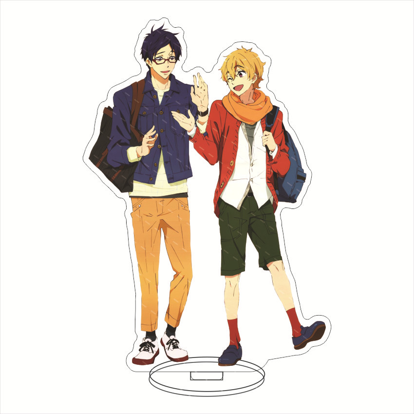 16CM Anime Acrylic Figure Free - Anime Merchandise Collection 评论和价格