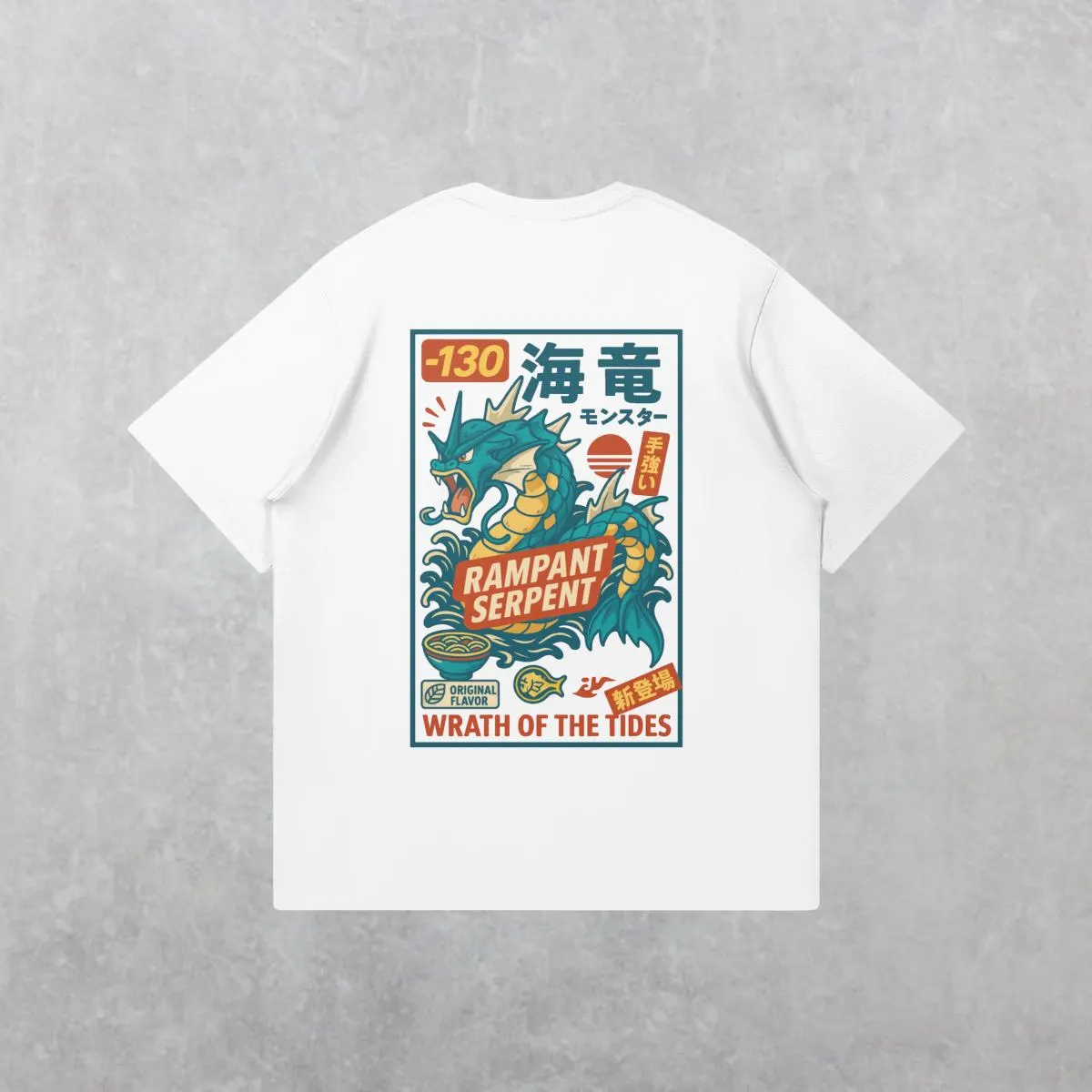 Anime Pokémon Gyarados T-shirt - Anime Merchandise For Women 评论和价格