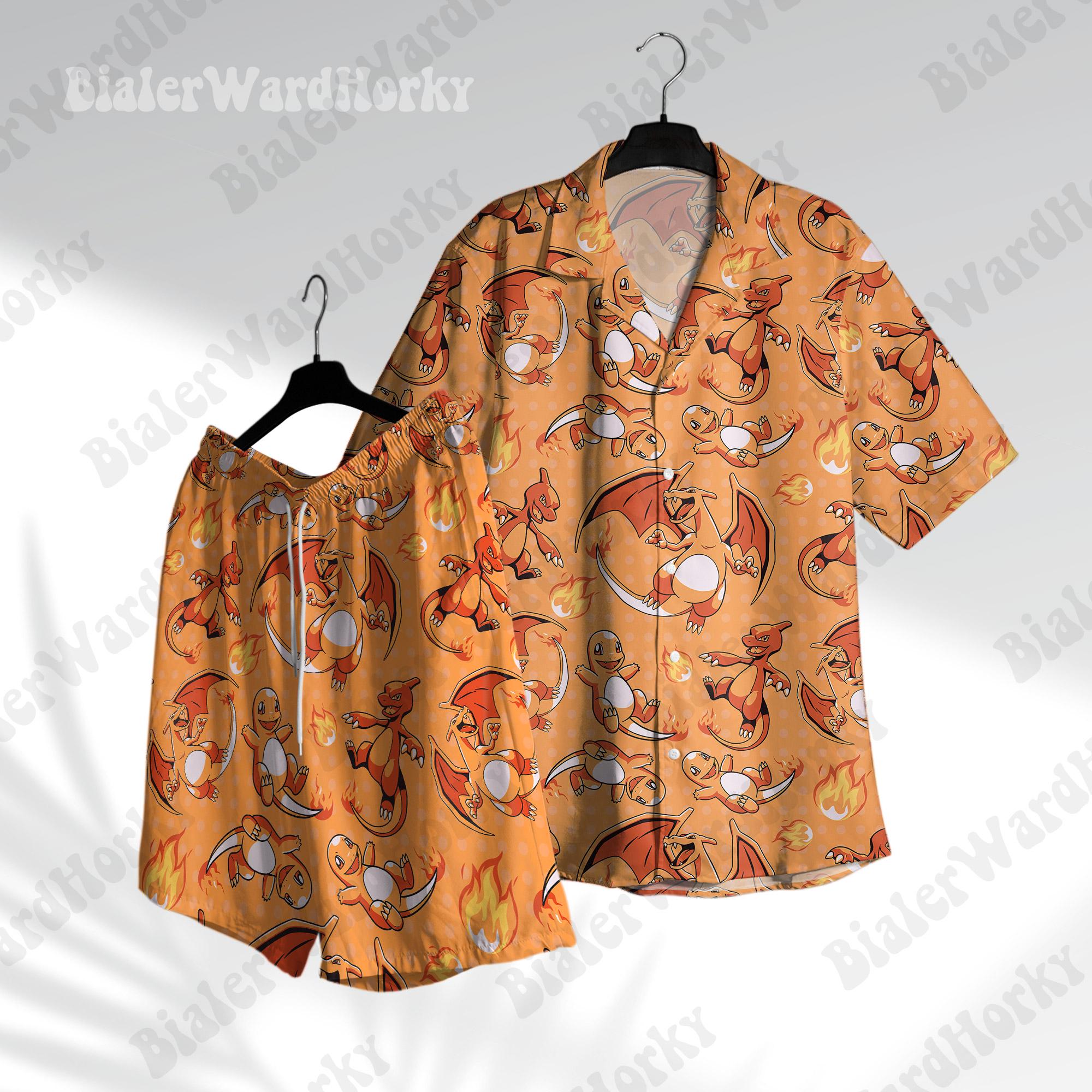 Pokémon Charizard Hawaiian Shi - Anime Merchandise For Women 评论和价格
