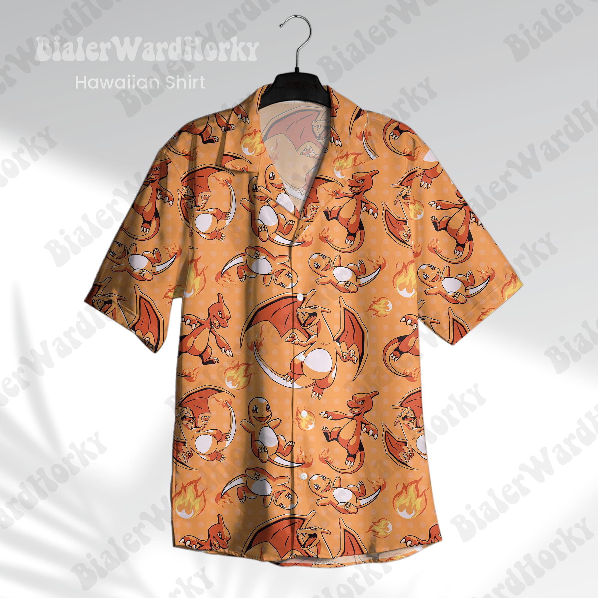 Pokémon Charizard Hawaiian Shi - Anime Merchandise For Women 评论和价格
