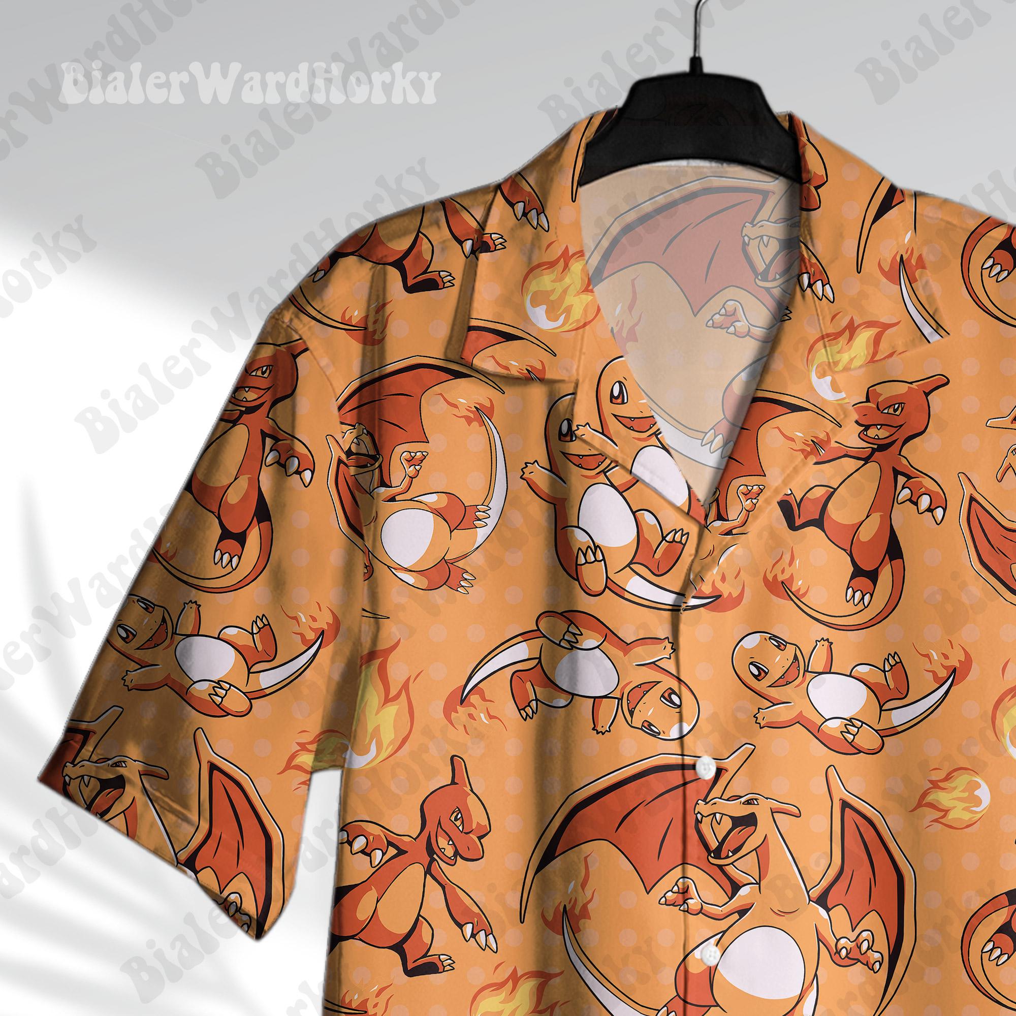 Pokémon Charizard Hawaiian Shi - Anime Merchandise For Women 评论和价格