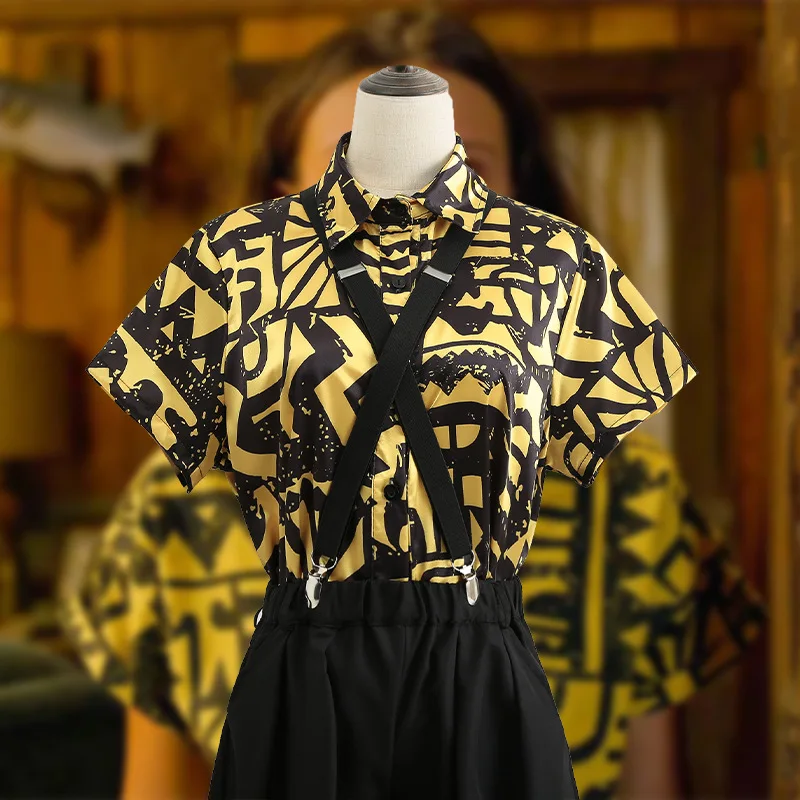 Eleven Yellow Shirt Belts Cosp - Anime Merchandise For Women 评论和价格